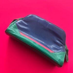 small multicolored vintage purse,can be used as clutch or for cosmetics